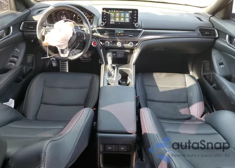 2021 Honda Accord Sport из США, поврежденный, VIN 1HGCV1F3XMA045079